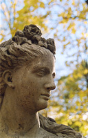 Фрагмент статуи в Летнем саду.